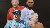 Duel Pelatih Tim Semifinalis Piala Menpora: Pembuktian Kualitas Juru Taktik Lokal dan Asing