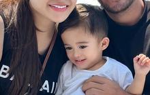 Pacar Bule Nathalie Holscher Terlihat Sudah Dekat Dengan Baby Adzam, Ini Foto-fotonya