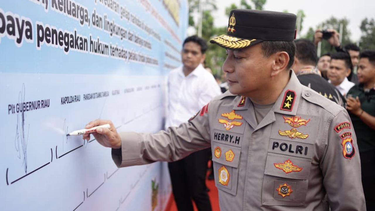 Bentuk Satgas Anti Narkoba, Riau Tegaskan Perang Tanpa Kompromi
