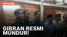 Gibran Resmi Serahkan Surat Pengunduran Diri