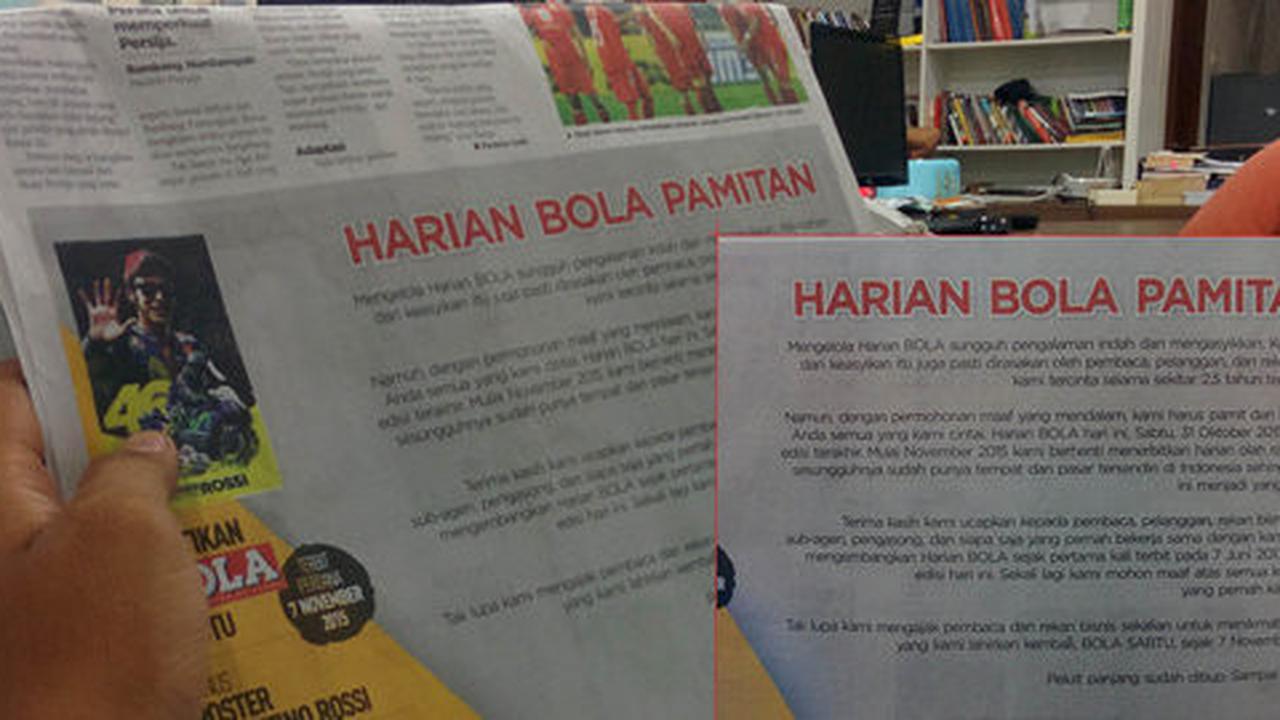 Perpisahan bola dan bacaan minggu