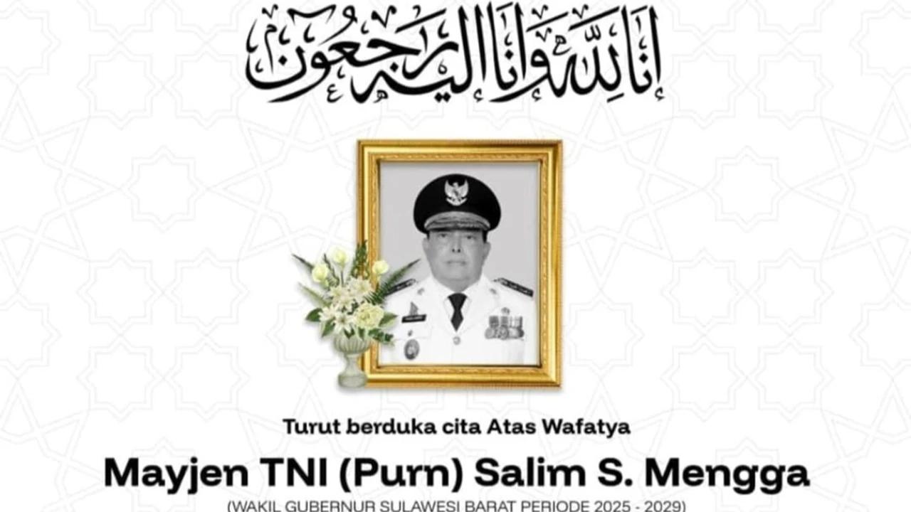 Innalillahi, Wagub Sulbar Salim Mengga Meninggal Dunia di RS Siloam Makassar