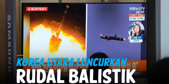 VIDEO: Warga Seoul Tonton Peluncuran Rudal Balistik Korea Utara, Ada Apa?