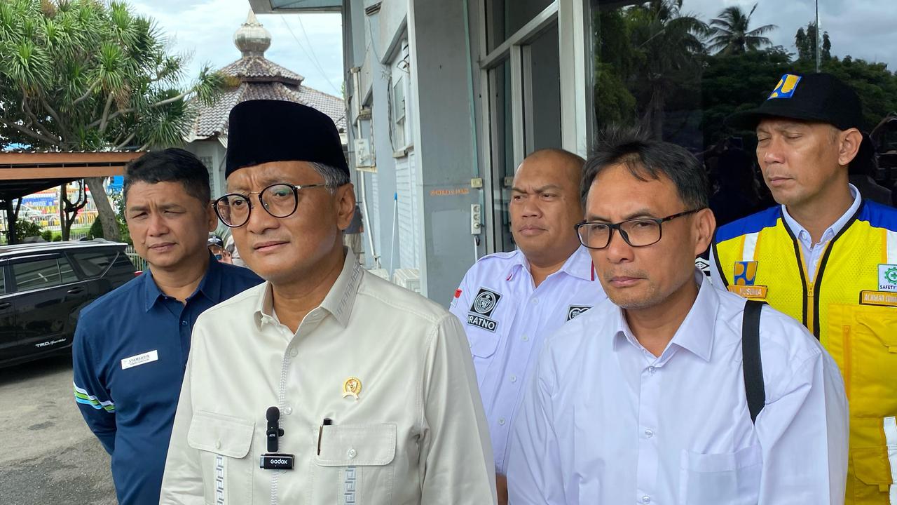 MenPU Dody Hanggodo Sebut Pelabuhan Wika Beton Bantu Urai Kepadatan di Pelabuhan Bakauheni Saat Puncak Arus Balik