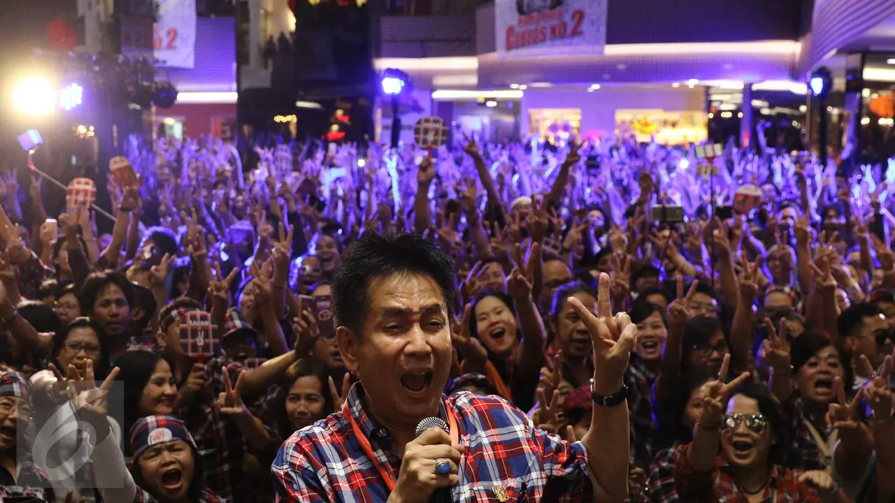 20170121- Artis dan Relawan Ahok - Djarot Gelar Flash  Mob-Jakarta- Herman Zakharia