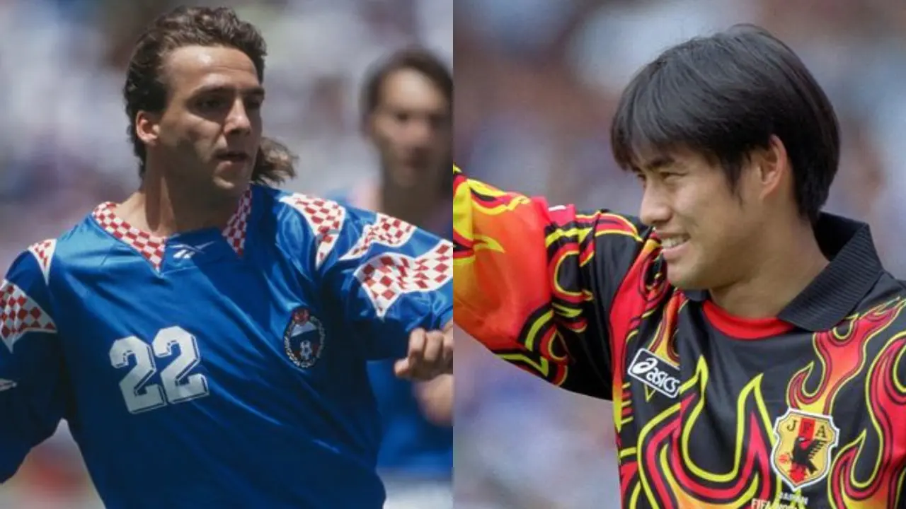 Jersey Rusia di Piala Dunia tahun 1994 dan Jersey Jepang 1998