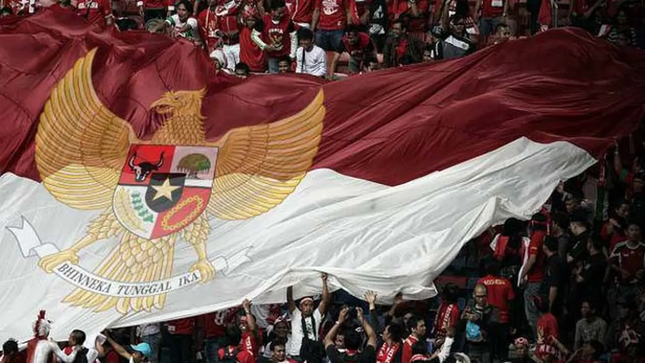 Pekik Teriakan “Indonesia, Indonesia” di Tribun Suporter Thailand