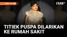 TITIEK PUSPA DILARIKAN KE RUMAH SAKIT AKIBAT PEMBULUH DARAH PECAH