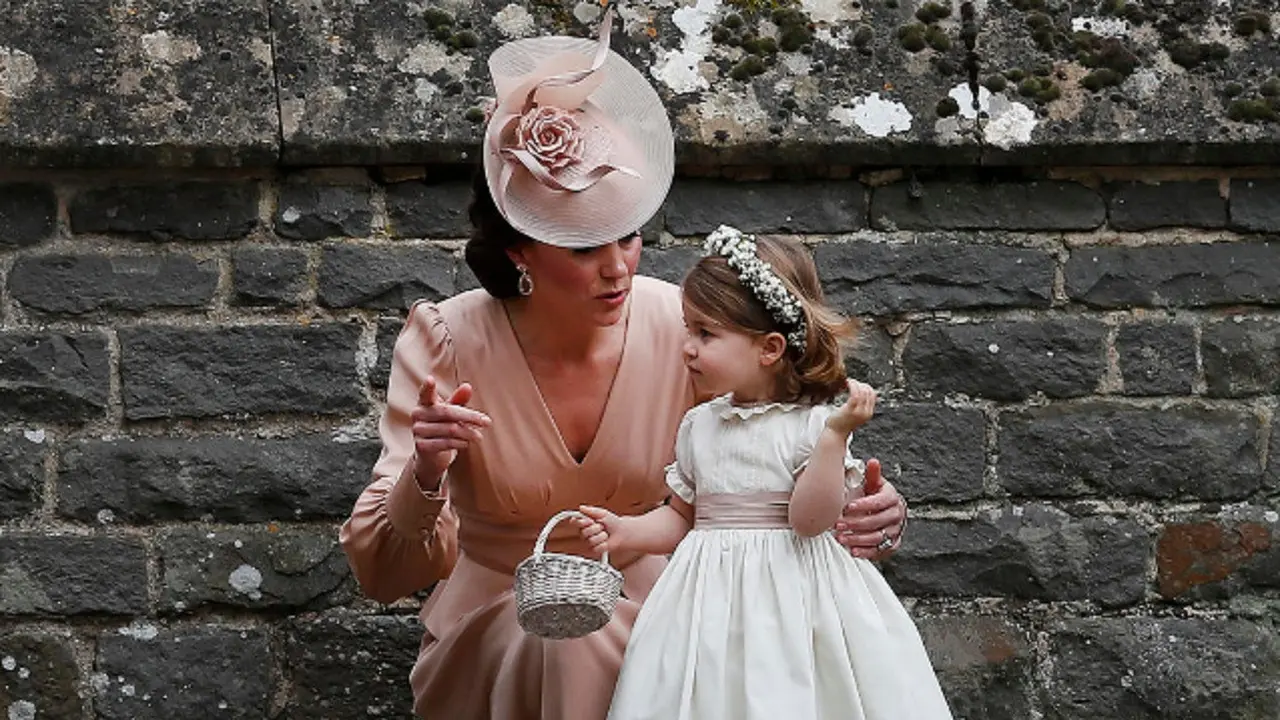 20170520-Pangeran George dan Putri Charlotte di Pernikahan Pippa Middleton-AP