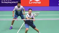 Sabar Karyaman Gutama/Moh Reza Pahlevi Isfahani mendapat tiket semifinal Hong Kong Open 2024 setelah menang atas pasangan Malaysia Man Wei Chong/Kai Wun Tee. Sabar/Reza menang 21-18 dan 21-15 di Hong Kong Coliseum, Jumat, 13 September 2024. (foto: PP PBSI)