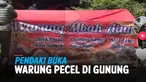PENDAKI CARI DUIT SAMPAI BUKA WARUNG PECEL DI GUNUNG, GIMANA BISA?