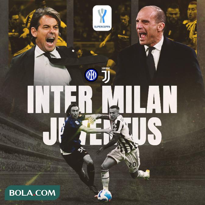 Piala Super Italia - Inter Milan Vs Juventus (Bola.com/Adreanus Titus)