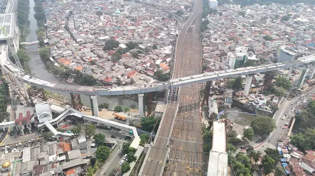 LRT Kelapa Manggarai Diresmikan Hari Ini, Sejumlah Rute Jalan Dialihkan