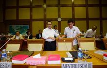 Menteri Sudirman Said hadiri rapat kerja dengan Komisi VII DPR