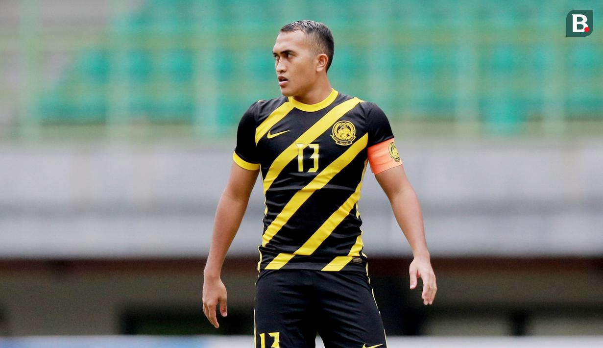 Kapten timnas Malaysia U-19, Ahmad Aysar Hadi Mohd Shapri, diduga melakukan tindak pencurian umur dalam ajang Piala AFF U-19 2022. (Bola.com/M Iqbal Ichsan)