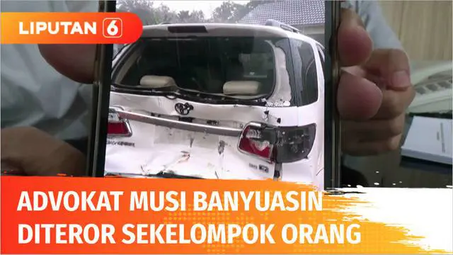Mobil seorang advokat diadang dan ditabrak oleh sekelompok orang di Tungkal Ilir, Musi Banyuasin, Sumatera Selatan. Sejumlah advokat minta polisi segera menangkap dan memproses hukum pelaku yang melakukan teror.