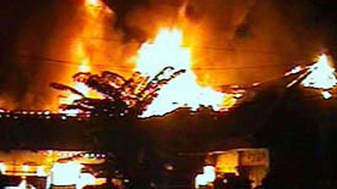 Pasar Caruban Ludes Terbakar News Liputan6 Com