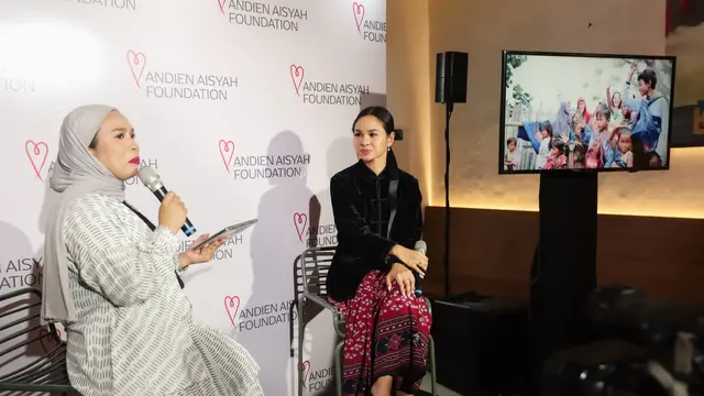 Andien Aisyah bikin yayasan.