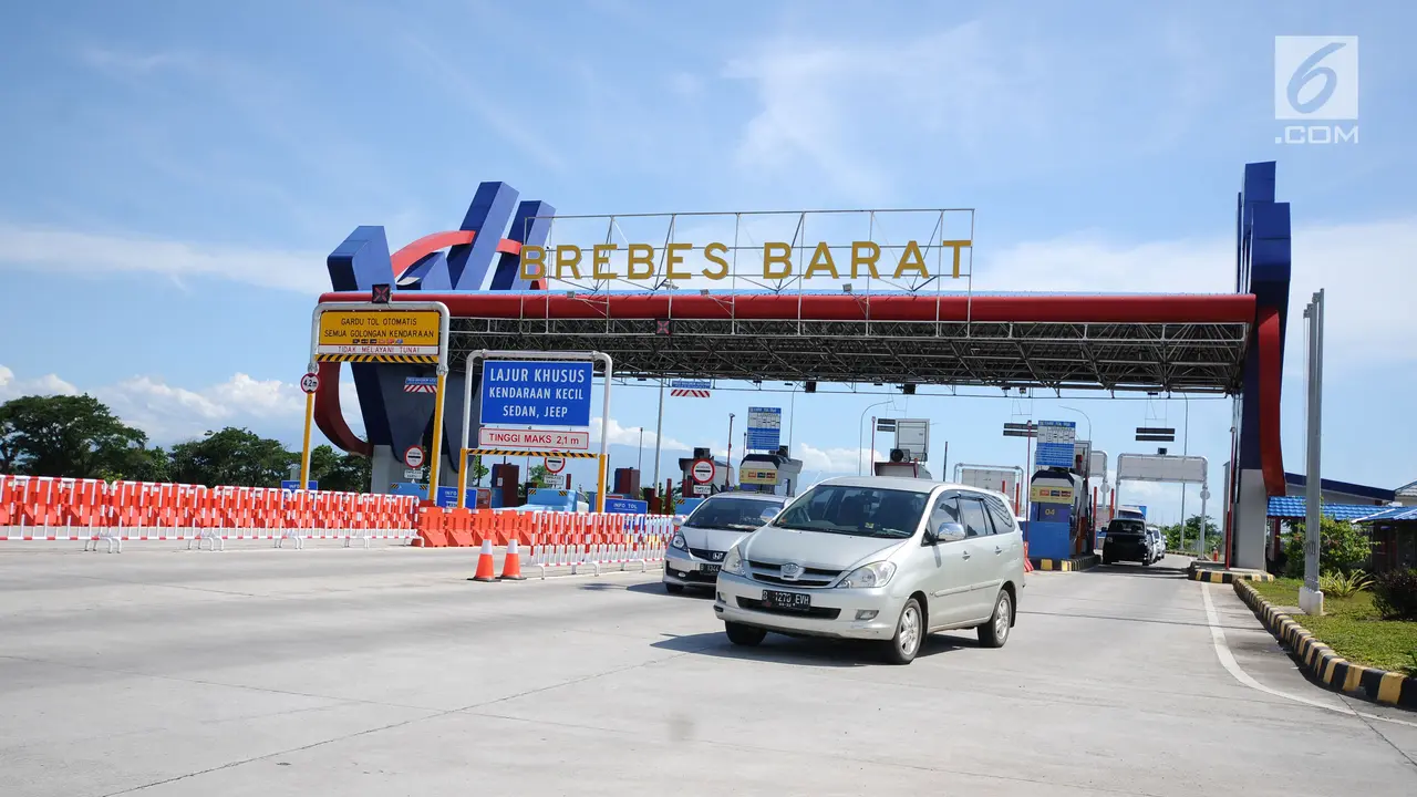 Pengalihan Arus, Pintu Tol Brebes Barat Padat