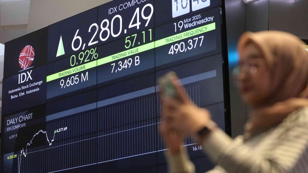FOTO: OJK Terbitkan Perusahaan Terbuka Buyback Saham Tanpa RUPS, IHSG Perlahan Bangkit