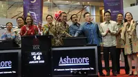 IPO, Saham Ashmore Asset Management Naik 50 Persen