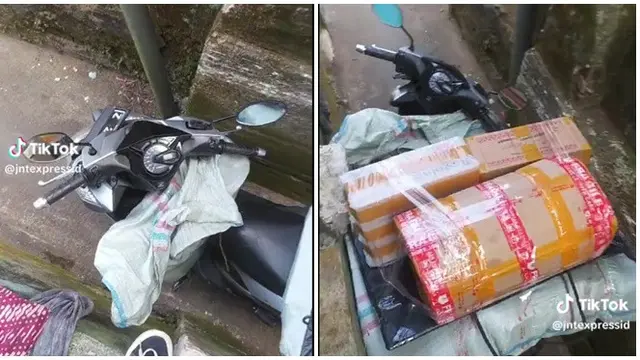 6 Potret Kurir Antar Paket di Gang Sempit Ini Penuh Perjuangan, Harus Sabar