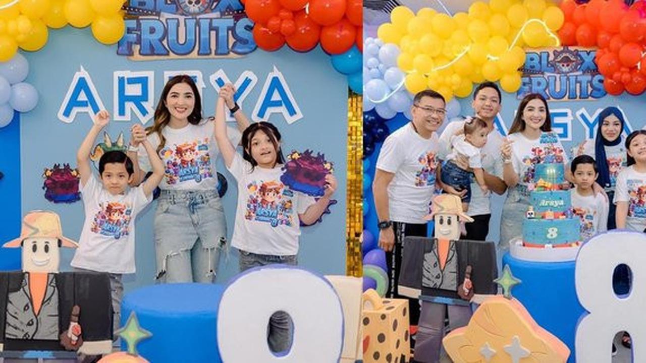 7 Foto Ulang Tahun Arsya, Ameena Tampil Menggemaskan Seperti Minnie Mouse, Kehadiran Millen Cyrus dan Aaliyah Massaid Jadi Sorotan