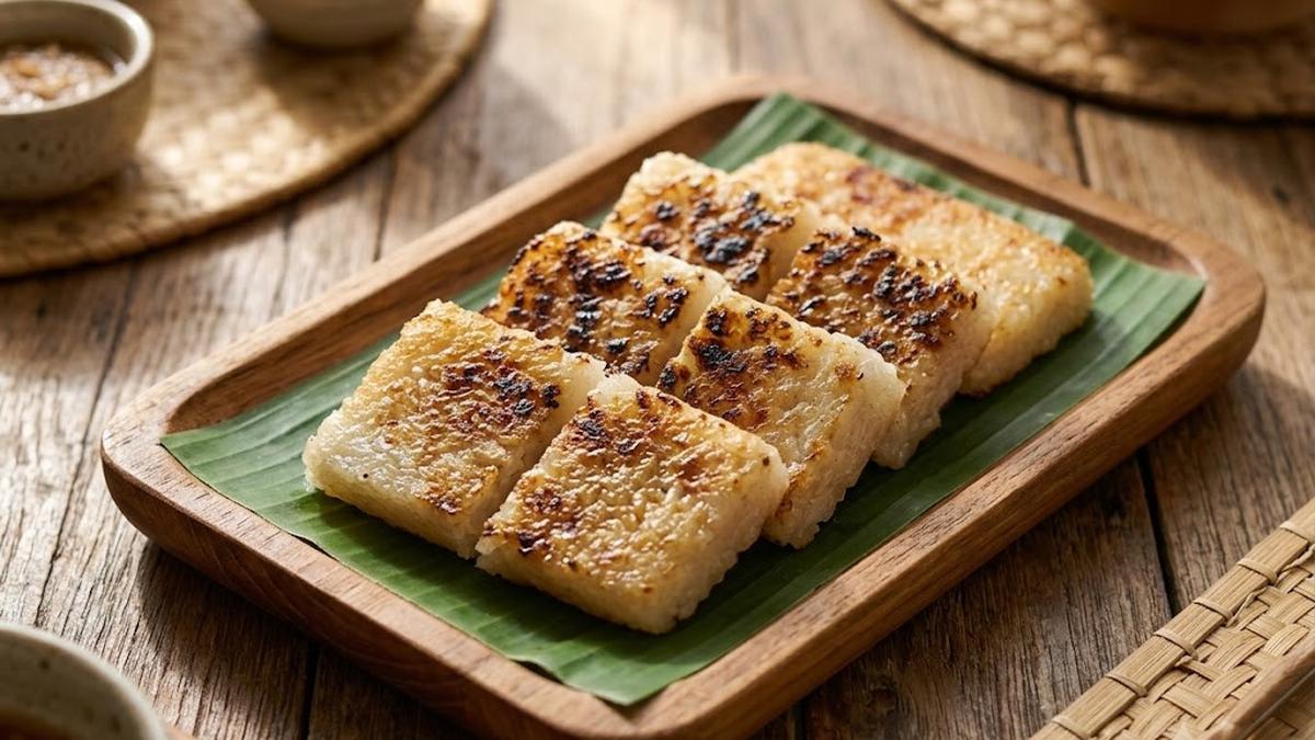 Cara Membuat Jadah Bakar untuk Teman Minum Kopi, Gurih, Pulen, dan Aroma Panggangnya Bikin Nagih