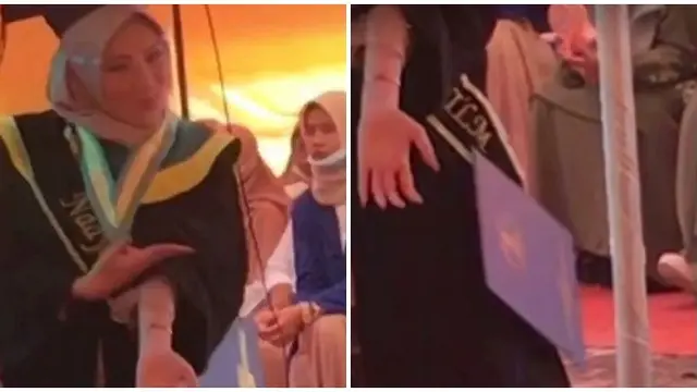 Niat Tampil Swag di Acara Wisuda, Aksi Wanita Ini Justru Bikin Ketawa Seangkatan