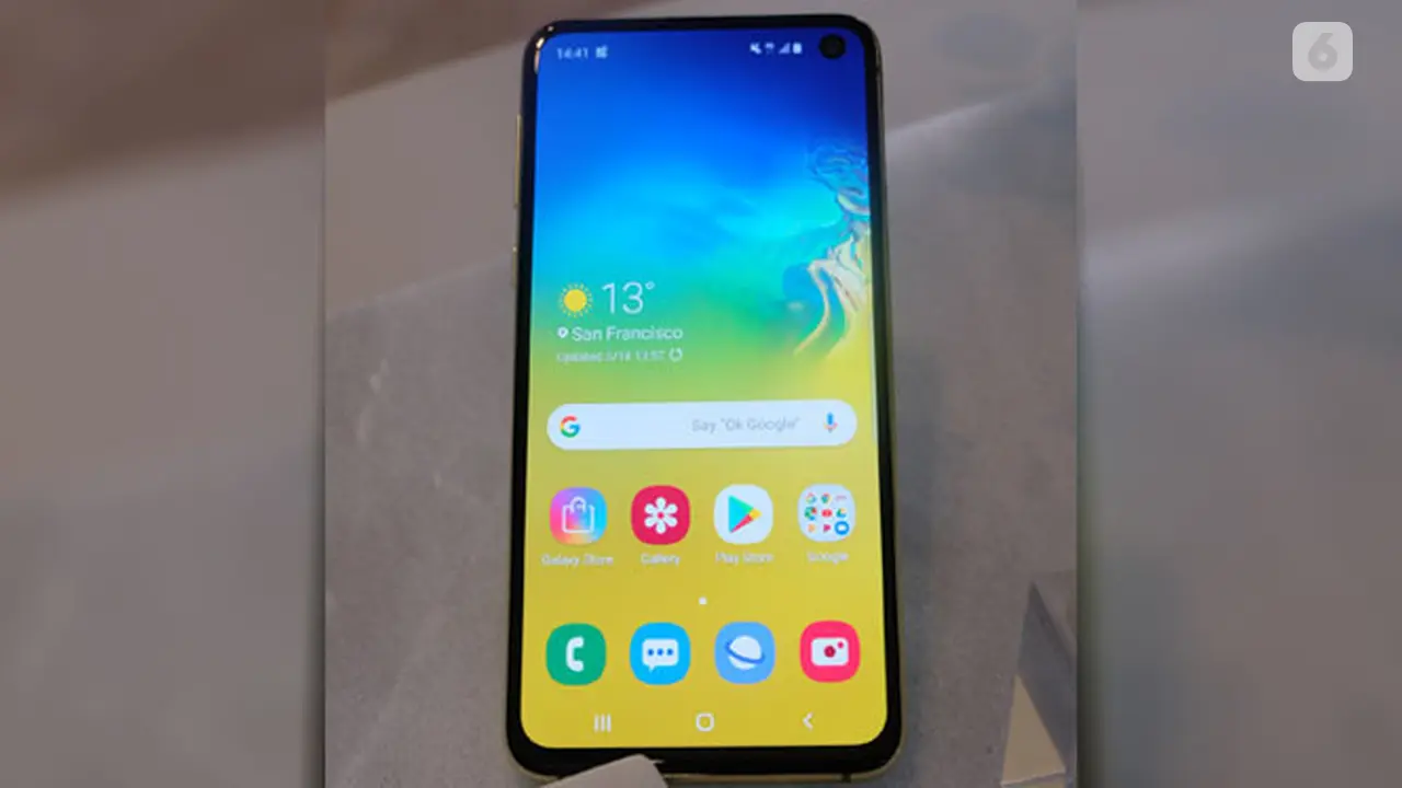 Samsung Galaxy S10e. Liputan6.com/Andina Librianty