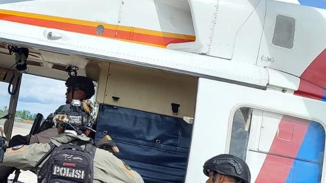Jenazah 2 Anggota Polri dan 1 Sipil Korban Serangan KKB di Paniai Papua Tengah Dievakuasi Besok
