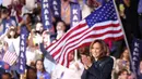 Jika menang dan terpilih pada pilpres AS 2024, Kamala Harris akan menggoreskan sejarah baru, sebagai presiden wanita pertama Amerika Serikat. (CHARLY TRIBALLEAU/AFP)