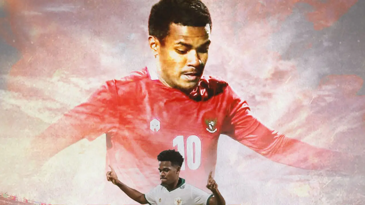 Timnas Indonesia - Ilustrasi Ramai Rumakiek