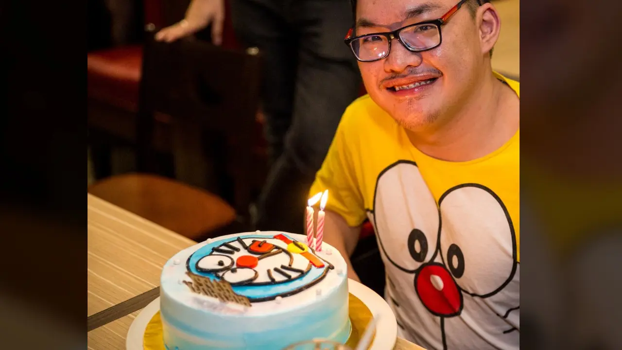 Daniel Cheng, seorang pria yang mengidap Cerebral Palsy