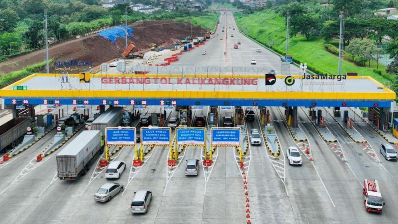 Kepadatan Arus Balik Kalikangkung Semarang, Puluhan Ribu Kendaraan Melintas di Hari Kedua Lebaran