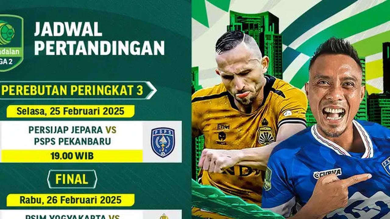 Jadwal Final Liga 2 untuk Promosi ke Liga 1