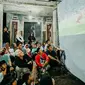 Ganjar Pranowo Nobar Timnas Lewat Layar Tancap Saat Berkunjung ke Banjarnegara (Tangkapan Layar Instagram/ganjar_pranowo)