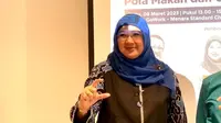 Kepala Biro Komunikasi dan Pelayanan Publik Kemenkes RI Siti Nadia Tarmizi dalam konferensi pers Ngobras di Jakarta Selatan, Rabu (8/3/2023). Foto: Ade Nasihudin.