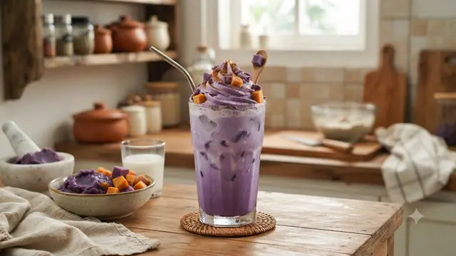 Ide Olahan Dessert dari Ubi Ungu