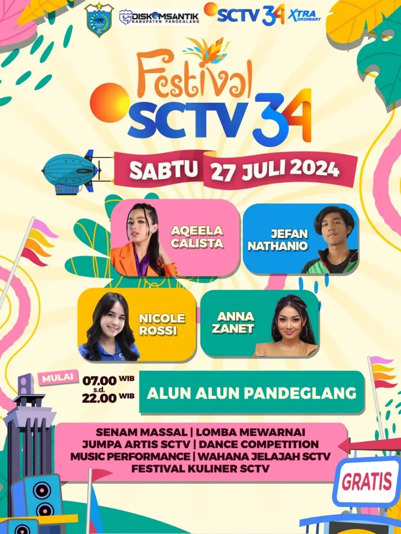 Festival SCTV 34 di Pandeglang