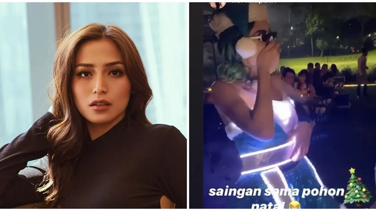 Jelang Menikah, Ini 6 Momen Bridal Shower Jessica Iskandar Jadi Pohon Natal