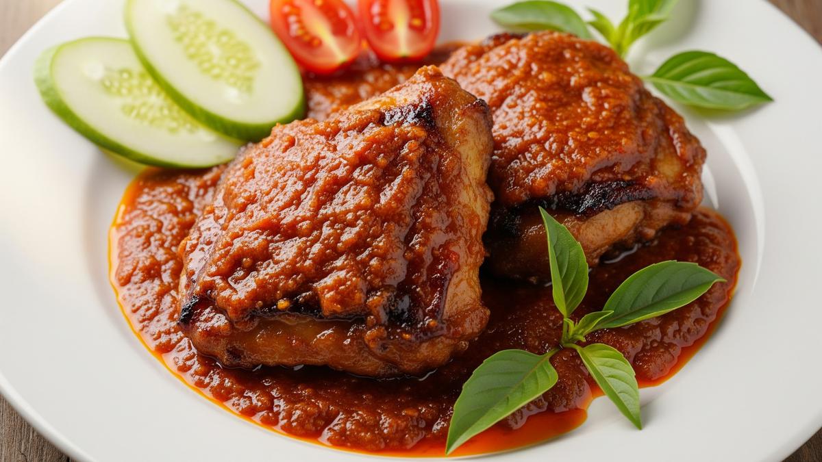 Rahasia Lezatnya Bumbu Rujak Ayam, Pedas, Gurih, dan Manis yang Menggugah Selera