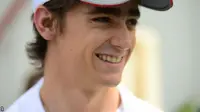 Pebalap Meksiko, Esteban Gutierrez, bergabung dengan tim Haas F1 untuk musim 2016. (BBC)