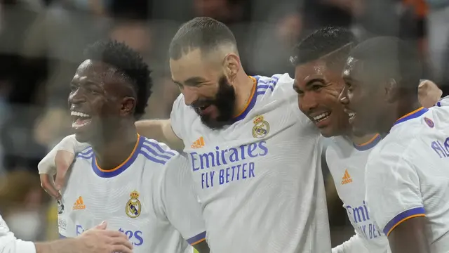 Liga Champions Real Madrid vs Shakhtar Donetsk