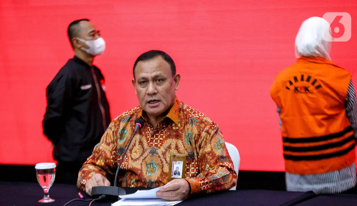 Firli Bahuri mengatakan, mantan Direktur Utama (Dirut) Pertamina Karen Agustiawan kan ditahan selama 20 hari ke depan. (Liputan6.com/Faizal Fanani)