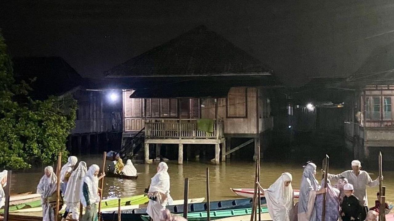 Sempat Viral karena Jemaahnya Naik Perahu untuk ke Masjid, Ini Potret Masjid di Jambi saat Tidak Banjir