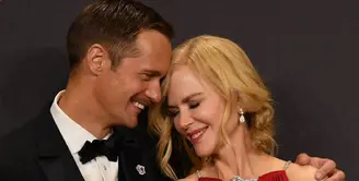 Emmy Awards 2017 telah berlangsung di Teater Microsoft, Los Angeles, pada Minggu (17/9/2017) malam waktu setempat. Di ajang bergengsi ini para insan pertelevisian mendapat penghargaan atas jerih payah mereka selama ini.  (AFP/Mark Ralston)