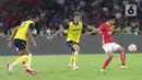 Hasilnya, Mark Harris berhasil mencetak gol cepat di menit ke-4 usai menerima umpan silang dari Matthew Phillips. (Liputan6.com/Helmi Fithriansyah)
