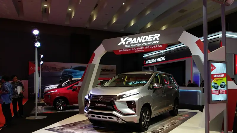 Mitsubishi Xpander GIIAS Medan Auto Show 2017