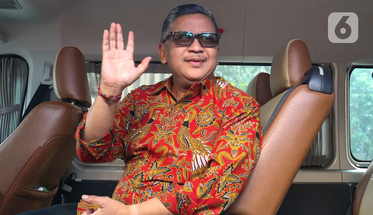 Pemeriksaan hari ini bukan kali pertama Hasto diperiksa penyidik KPK terkait perkara yang melibatkan Harun Masiku. (Liputan6.com/Herman Zakharia)